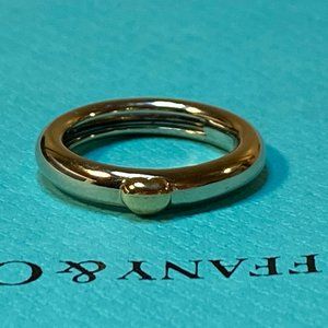 TIFFANY&Co. 18K Yellow Gold Heart Size 5.25